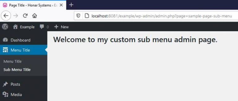 Create Wordpress Custom Admin Menu And Page Ultimate Guide
