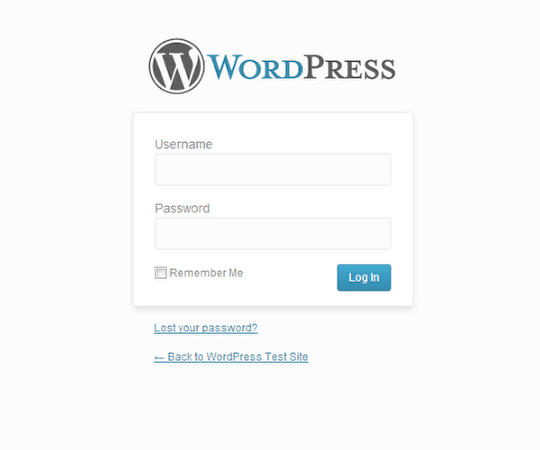 build a site with WordPress - wordpress login - honarsystems